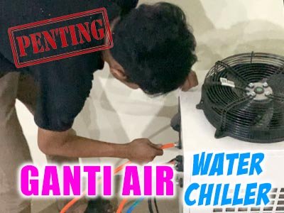 ganti air pendingin